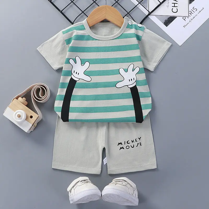 Infant Plaid Vest Shorts Set